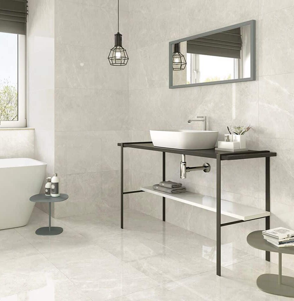 Serene Cream (Formerly Crepuscolo Cream) 24 x 48 Porcelain Tile, JC Floors Plus, Buy Like A Pro